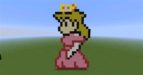 Princess Peach Minecraft By Bakahentai90 On Deviantart