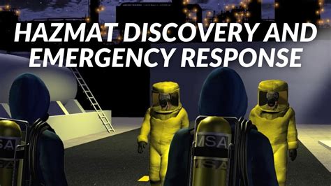Hazmat Incident And Emergency Response Example Animation YouTube