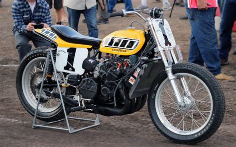 Yamaha Tz 750 Flat Track Racer 1975 Flat Track Motorcycle Racing