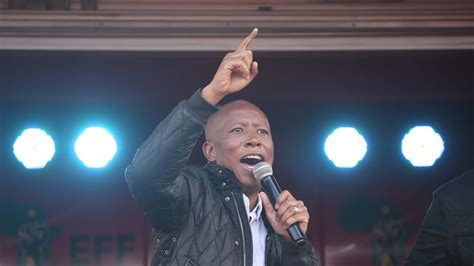 Julius Malema Theres Nothing Wrong With Occupying Land Youtube