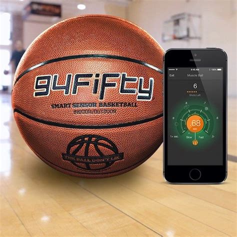 94fifty Smart Sensor Basketball Gadget Flow
