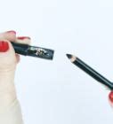 Dip a damp, angled eyeliner brush into a black eyeshadow or a gel liner. How to Apply Eyeliner to the Waterline: 11 Steps (with ...