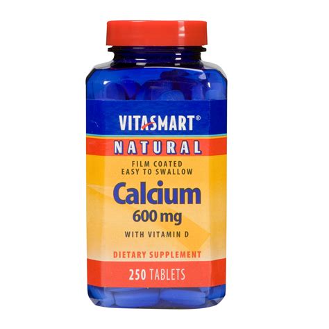 Calcium and vitamin d are essential for maintaining bone health. VitaSmart Calcium Supplement W/Vitamin-D 400-Count ...