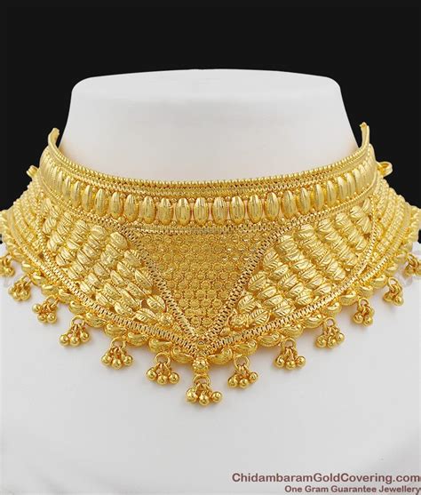 Novica, the impact marketplace, cuts out all of the middlemen so you can enjoy extraordinary chokers at bargain prices. Bridal Choker Set Gold Necklace Design for Marriage NCKN1025