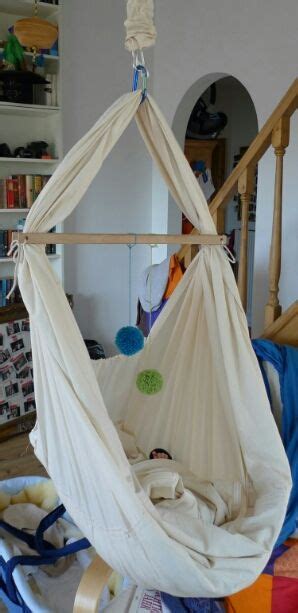 De originele hangmat en hangstoel! Hangematten For Infants : Fablcrew Neugeborenes Hangematte Stricken Hangendes Bett Kinder ...