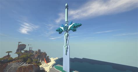 Blue Rose Sword From Sword Art Online Rminecraft
