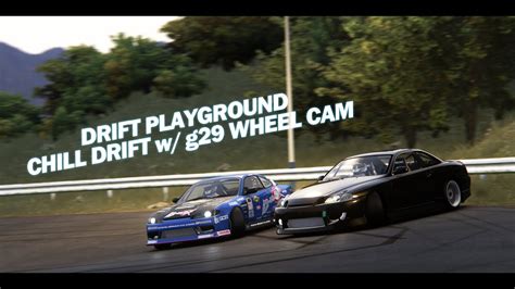 ASSETTO CORSA CHILL TANDEM AT DRIFT PLAYGROUND W WHEEL CAM YouTube