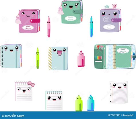 Scrapbooking Clip Art Image Files Papercraft Cute Clipart Planner Accessories Kawaii Clipart