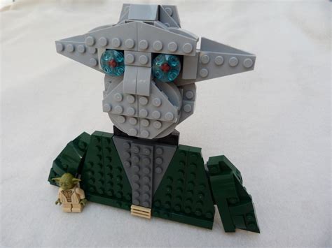 Lego Moc 75168 Yoda Self Portrait By Thekitchenscientist Rebrickable