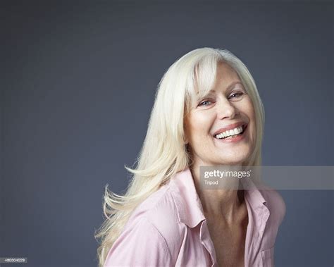 Mature Woman Laughing Photo Getty Images