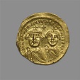 Herakleios, Gold, Solidus, Constantinople, 610-641 — Dumbarton Oaks