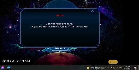 Problem Logging In Cannot Read Property Symbolsymboliterator Of