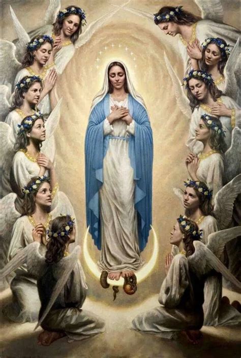 Mary Of Angels Mother Mary Images Jesus Mother Mother Mary