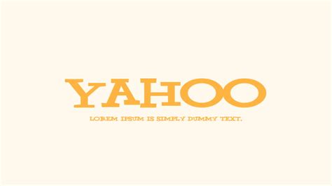Yahoo Font Download Free For Desktop And Webfont