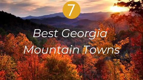 7 Best Georgia Mountain Towns Fine Senior Travel Fine Senior Travel