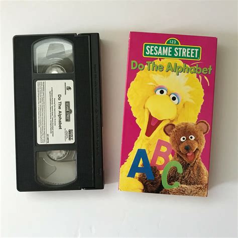 Sesame Street Do The Alphabet Vhs 1996 Ebay