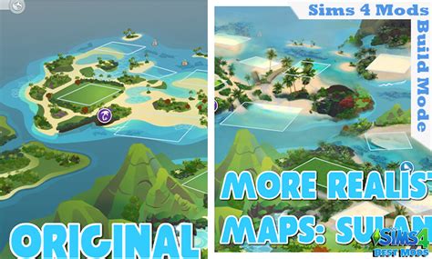 Sims 4 Sulani Realistic Map Override Best Sims Mods