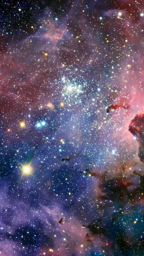 Fantasy Shiny Glitter Nebula Starry Outer Space Iphone 6