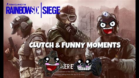 Rainbow Six Siege Funny And Clutch Moments Elite Jager Skin 2 Aces