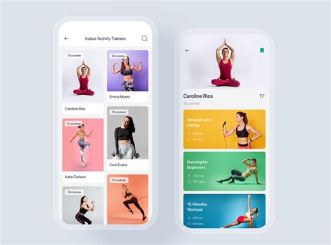 Yoga And Fitness Mobile App Concept By Hoangpts On Dribbble