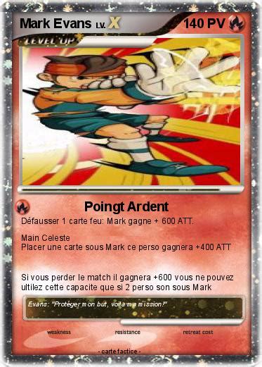 Pokémon Mark Evans 533 533 Poingt Ardent Ma Carte Pokémon