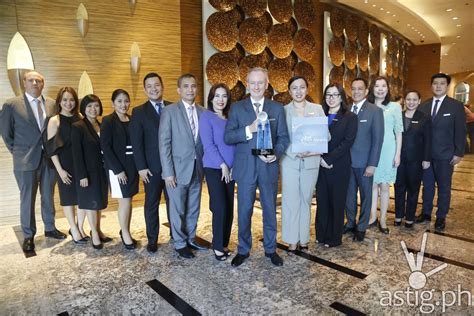 Marriott Manila Is Asia Ceo Awards Hospitality Destination Of The Year Astigph