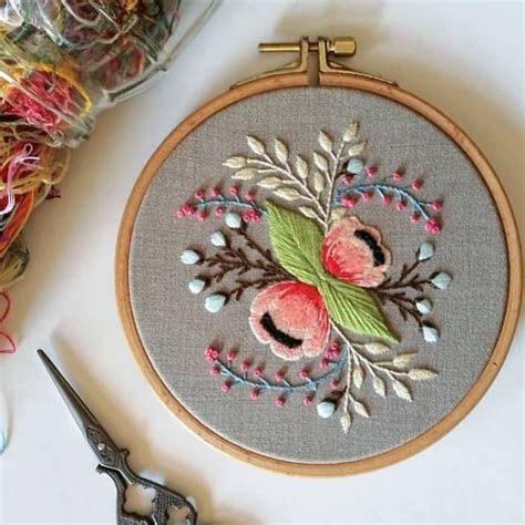 Modern Hand Embroidery Designs Creating Stunning Art With A