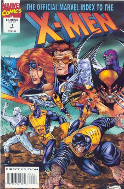 Official Marvel Index To The X Men Volume 2 In Comics And Books