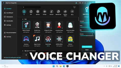 How To Use A Voice Changer In Windows 11 Youtube