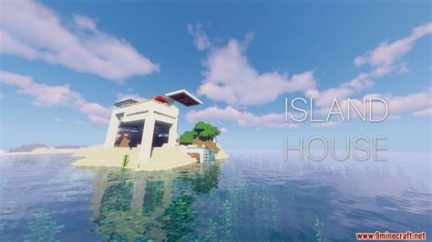 Island House Map 1144 For Minecraft Mc Modnet
