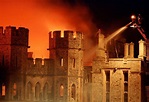 Quand le château de Windsor était en feu sous l’œil de la reine ...