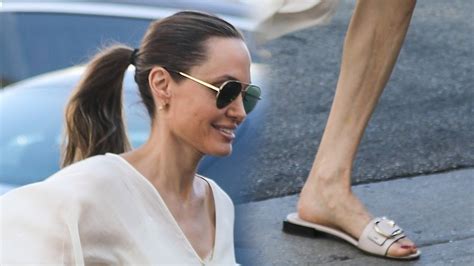 Angelina Jolie Na Zakupach Jej Nogi Są PrzeraŻajĄco Chude ZdjĘcia Kozaczek