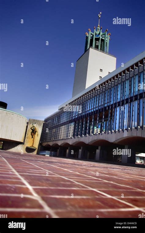 Newcastle Civic Centre Stock Photo Alamy