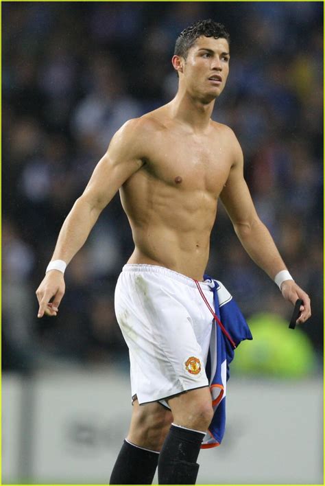 Cristiano Ronaldo Gets Shirtless Sexy Photo 1859581 Cristiano Ronaldo Pictures Just Jared