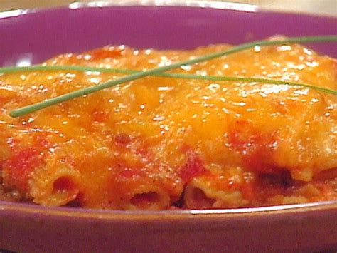 Macaroni Lasagna With Veggies And Dip Recipe Food Network