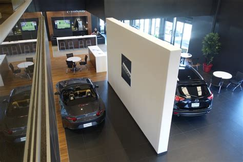 Retail Evolution Mazdas New Dealership Design Inside Mazda