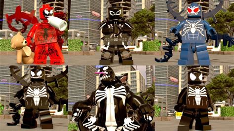 All Symbiote Characters In Lego Marvel Super Heroes 2 Youtube
