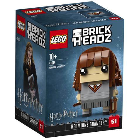 Lego Brickheadz Harry Potter Hermione Granger 41616 Toys Zavvi
