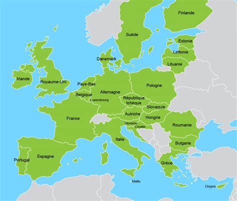 Liste Des Pays De L Union Européenne Et Leurs Capitales PrimaNYC