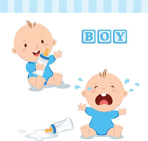 Crying Baby Illustrations Royalty Free Vector Graphics