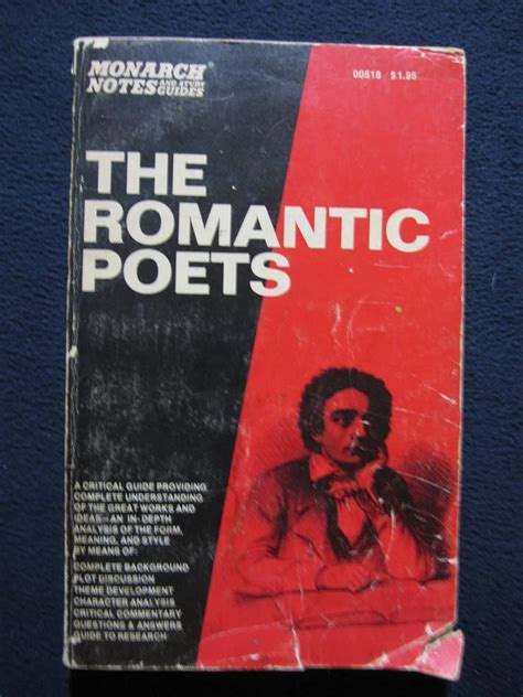 The Romantic Poets Monarch Notes And Study Guides Cronin Grover