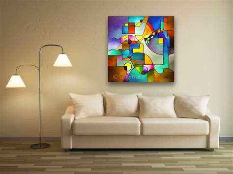 Giclee Print Made From My Original Painting Unified Theory A Large