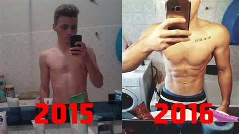 Incredible 1 Year Body Transformation Home Workout Youtube
