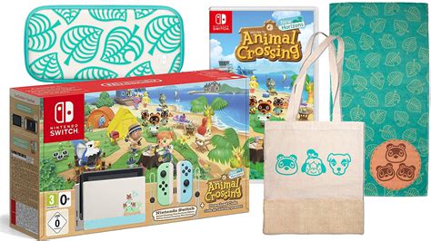 Nintendo switch — animal crossing: Nintendo Switch - Limited Edition im Animal-Crossing-Look ...