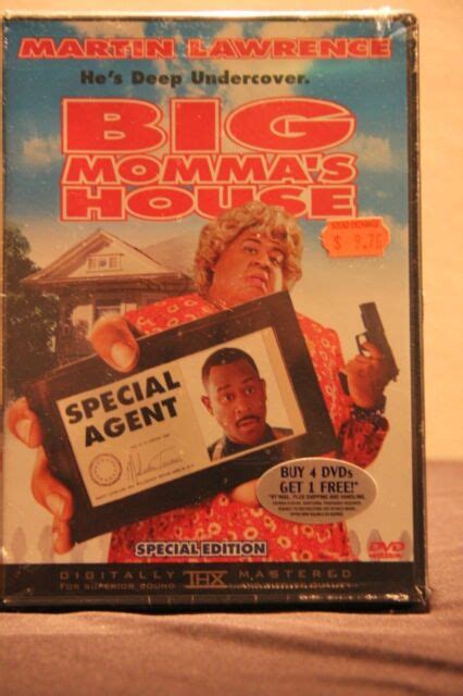Big Mommas House Dvd 2001 Special Edition Widescreen New Ebay