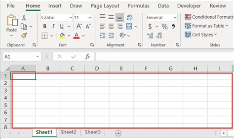 What is the Structure of an Excel Worksheet - ExcelNotes
