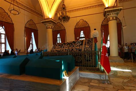 Osman Gazi Tomb Mausoleum In Bursa Stock Image Image Of National