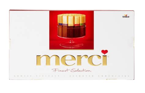 Storck Merci Finest Selection 400g Schokolade Mix Pralinen Danke