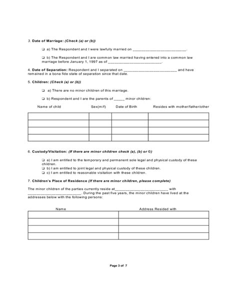 Petition For Divorce Georgia Fill Out And Sign Printable Pdf Template