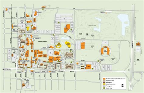 UW Madison Campus Map